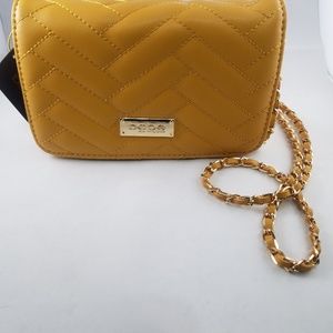 bebe Mustard Purse